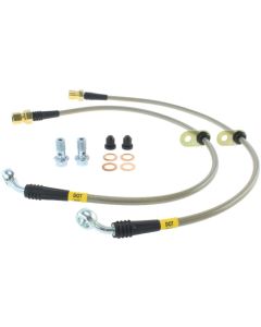 StopTech 10+ Camaro LS/LT V6 Stainless Steel Front Brake Lines - 950.62011