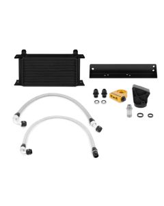 Mishimoto 10-11 Hyundai Gensis Coupe 3.8L Thermostatic Black Oil Cooler Kit - MMOC-GEN6-10TBK
