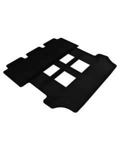 3D MAXpider 2011-2017 Honda Odyssey EX Kagu 2nd Row Floormats - Black - L1HD03821509