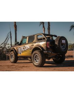 ICON Rebound Pro 17x8.5 6x5.5 0mm Offset 4.75in BS 106.1mm Bore Titanium Wheel - 21817858347TT
