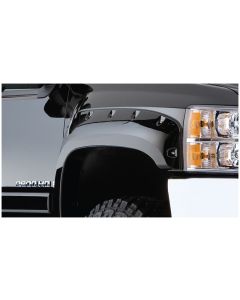 Bushwacker 95-04 Toyota Tacoma Fleetside Cutout Style Flares 4pc 74.5in Bed w/ 4WD Only - Black - 31919-02