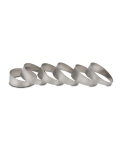 Vibrant 2.00in OD Gr 1 Titanium Pie Cuts - 13520