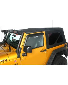 Rugged Ridge Sailcloth Soft Top Black Diamond 10-18 2-Door JK - 13737.01