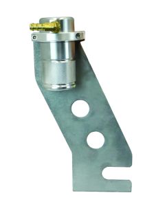 Moroso 87-93 Ford Mustang Air/Oil Separator Catch Can - Small Body - Billet Aluminum - 85660