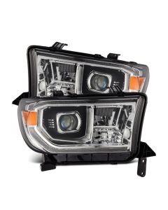 LUXX-Series LED Projector Headlights  - Chrome G2 Sequential with upgraded DRL Toyota Tundra 2007-20
