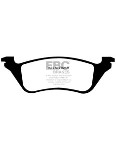 EBC 01-07 Chrysler Town & Country 3.3 Rear Rotors Ultimax2 Rear Brake Pads - UD858