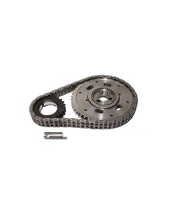 COMP Cams Ultimate Adjustable Timing Set for Chevrolet Small Block V8 1955-1986, Steel Gears, Black Finish, 4.56" Diameter - 8110CPG