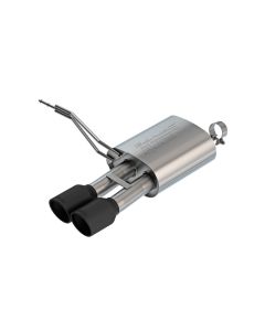 Borla 14-24 Mini Cooper S (F55) S-Type Axle-Back Exhaust System - Black Coated Tips - 11987CB