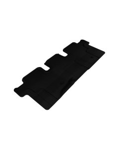 3D MAXpider 2013-2020 Nissan/Infiniti Pathfinder/QX60/JX Kagu 2nd Row Floormats - Black - L1NS05821509