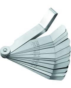 BikeMaster 12-Blade Angled Combination Tappet Feeler Gauge Set - Pack of 3 - 151525