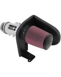 K&N 13-14 Honda Accord 3.5L V6 69 Series Typhoon Air Intake System - Silver Cold Air Intake Kit - 69-1212TS
