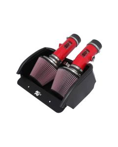 K&N 08 Dodge Viper 8.4L-V10 Red Typhoon Short Ram Intake - 69-2527TTR