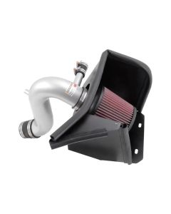 K&N 69 Series Typhoon Performance 13 Chrysler/Dodge 200/Avenger 2.4L Silver Cold Air Intake Kit - 69-2549TS