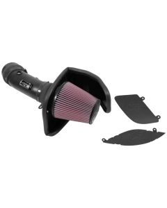 K&N 2017 Dodge Challenger Hellcat SC V8-6.2L F/l Typhoon Air Intake - 69-2553TTK