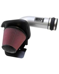 K&N 11 Ford Taurus SHO 3.5L V6 Silver Typhoon Cold Air Intake - 69-3531TS