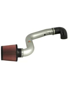 K&N 02-04 Chevy Cavalier L4-2.2L Silver Typhoon Intake - 69-4510TS