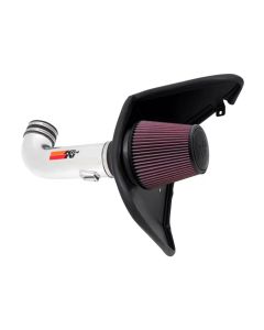 K&N 10 Camaro 6.2L V8 Polished Typhoon Short Ram Intake - 69-4519TP
