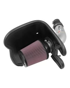 K&N 17-18 Chevy Cruze 1.4L Turbo Silver Typhoon Short Ram Intake - 69-4537TS