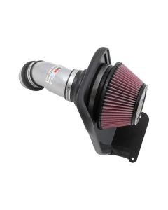 K&N 14-16 Kia Soul L4 2.0L Typhoon Cold Air Intake Aluminum Silver - 69-5313TS