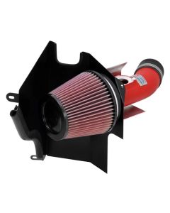 K&N 02-07 WRX/STi Wrinkle Red Typhoon Short Ram Intake - 69-8001TWR