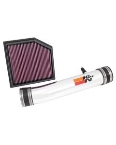 K&N 69 Series Performance Typhoon Intake Kit - Polished for 13-14 Lexus GS350 3.5L V6 - 69-8704TP