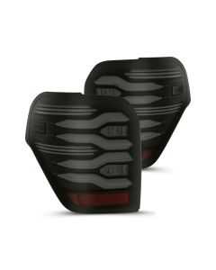 AlphaRex 10-21 Toyota 4Runner LUXX LED Taillights Blk w/Activ Light/Seq Signal - 690040