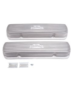 Edelbrock Valve Cover Classic Series Pontiac 1962-1979 301-455 CI V8 Satin - 41309