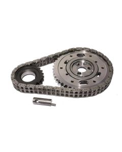 COMP Cams Ultimate Adjustable Timing Set, Steel Construction, 1/2" Keyway, Fits Small Block Chevy 1955-1986 - 8146CPG