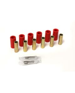Energy Suspension Cj Sprg Bush/ Frt Or Rr - Red - 2.2101R