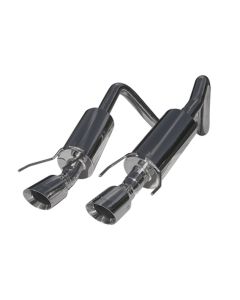 MBRP T304 Stainless Steel 2.5" Dual Muffler Axle Back w/ 4" Round Dual Wall Tips Chevrolet Corvette