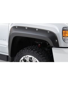 Bushwacker 15-18 GMC Sierra 2500 HD Pocket Style Flares 4pc 78.8/97.6in Bed - Black - 40967-02