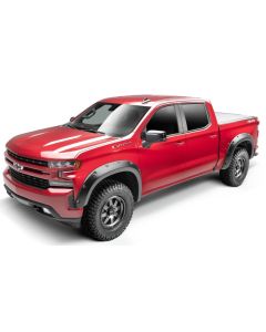 Bushwacker 19-21 Chevrolet Silverado 1500 Pocket Style Flares 4pc - Black - 40927-02