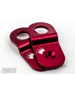 Turbo XS 15-16 Subaru WRX/STI Billet Aluminum Radiator Stay - Red - W15-RADSTAY-RED