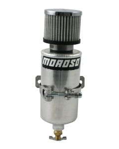Moroso Breather Tank/Catch Can - 3/8in NPT Female Fitting - Aluminum - 85470