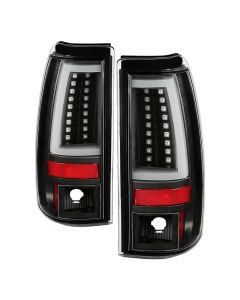 Spyder 03-06 Chevy Silverado - (Does Not Fit Stepside) LED Tail Lights - All Black ALT-YD-CS03V2-LED - 5085849