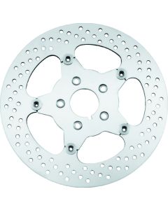 Bikers Choice 84-99 Big Twin & XL 11.5 Inch Front Stainless Mirror Fltg Rotor Replaces H-D 44136-84 - 619975