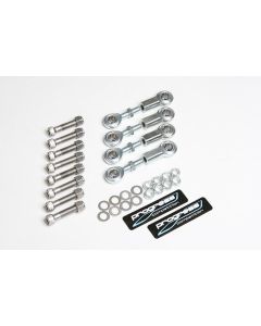 Progress Tech 97-13 Chevrolet Corvette (C5/C6) 3-Piece End Link Kit (Pair) - Front & Rear - 67.50.0480
