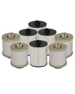 aFe Pro GUARD D2 Fuel Filter 08-10 Ford Diesel Trucks V8 6.4L (td) (4 Pack) - 44-FF013-MB