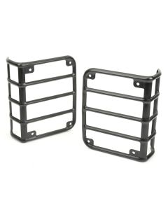 Rugged Ridge 07-18 Jeep Wrangler Textured Black Tail Light Euro Guards - 11226.11