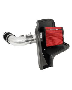 Spectre 09-14 Toyota Corolla 1.8L Air Intake Kit - Polished w/Red Filter - 10268
