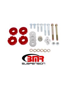 BMR 15-17 S550 Mustang Differential Lockout Bushing Kit (Polyurethane) - Red - BK051
