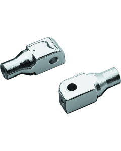 Kuryakyn Tapered Peg Adapter Honda Rear Chrome - 8802