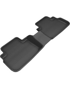 3D MAXpider 2019-2020 Subaru Forester Kagu 2nd Row Floormats - Black - L1SB02421509