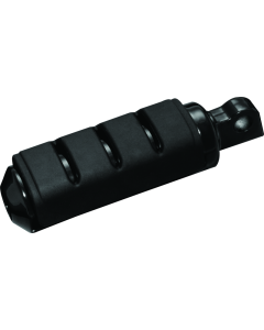 Kuryakyn Trident Small Peg With Male Adapter Gloss Black - 7560
