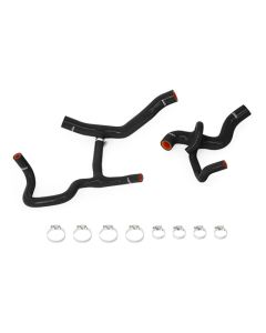 Mishimoto 2016+ Chevrolet Camaro V6 Silicone Radiator Hose Kit (w/ HD Cooling Package) - Black - MMHOSE-CAM6-16CBK