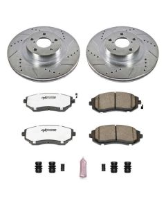 Power Stop 04-06 Subaru Baja Front Z26 Street Warrior Brake Kit - K3038-26