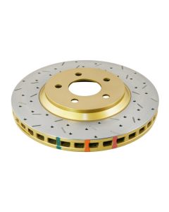 DBA 05-10 Mustang GT/ 11+ V6 Front Drilled & Slotted 4000 Series Rotor - DBA42113XS