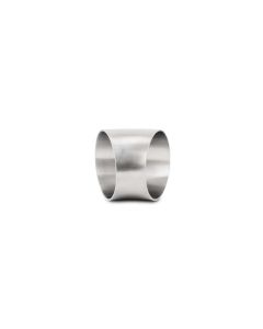 Vibrant 4.0in OD T304 SS 45 Deg Mandrel Bend Elbow (4.0in Centerline Radius) - 13336