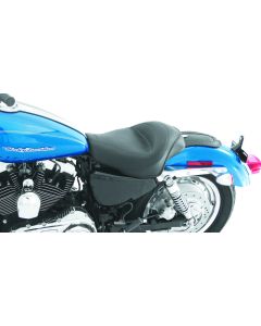 Mustang 04-21 Harley Sportster 4.5 GAL Standard Touring Solo Seat - Black - 76159