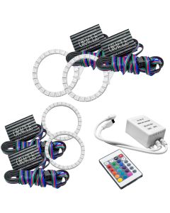 Oracle Plymouth Prowler 97-02 SMD Halo Kit - ColorSHIFT w/ Simple Controller - 2503-504